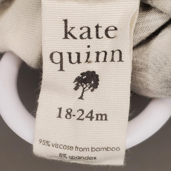 Kate Quinn Overall Jumpsuit Black|White Rope Baby Girls 18-24 Months - Picture 3 of 3